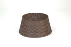 Dark Brown Woven Tree Skirt