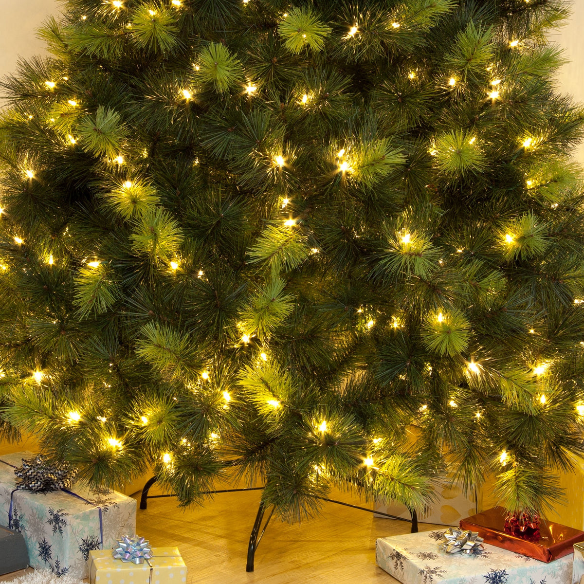 Pre-Lit Scots Pine Warm White LED Christmas Tree