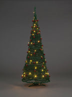 Battery Operated Pre-Lit Decorated Pop-Up Christmas Tree