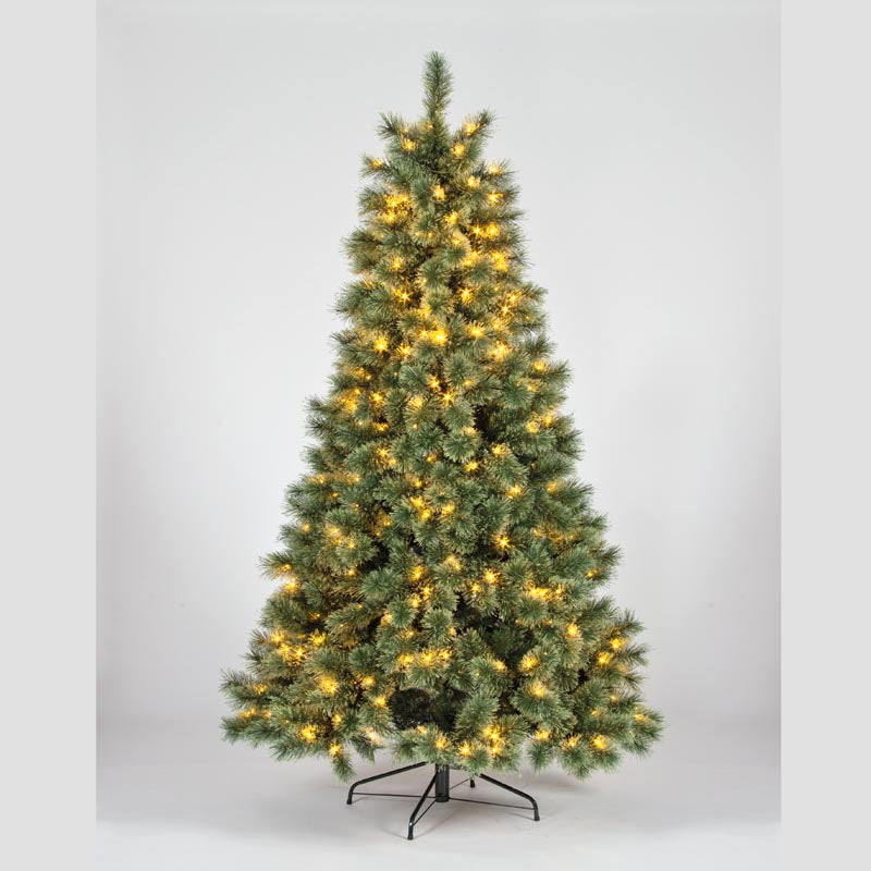 Pre Lit Traditional Arcadia Full Cashmere Christmas Tree