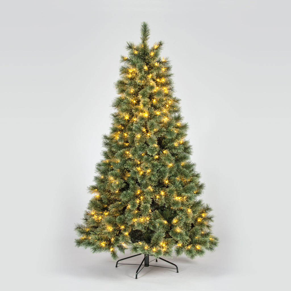 Pre Lit Traditional Arcadia Full Cashmere Christmas Tree