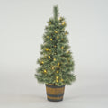 120cm Arcadia Cashmere Christmas Pre-Lit Porch Tree