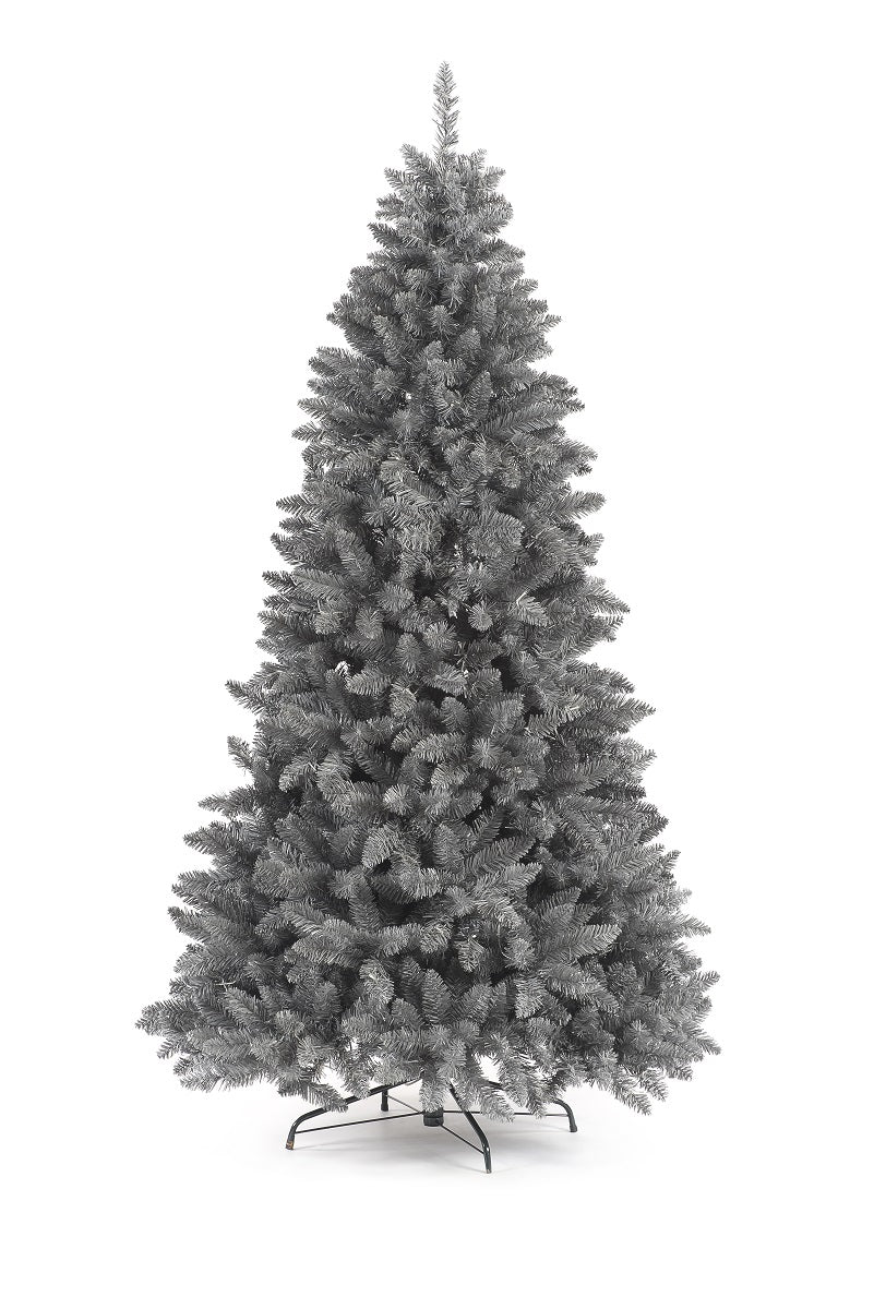 Charcoal Pine Hinged Traditional Christmas Tree