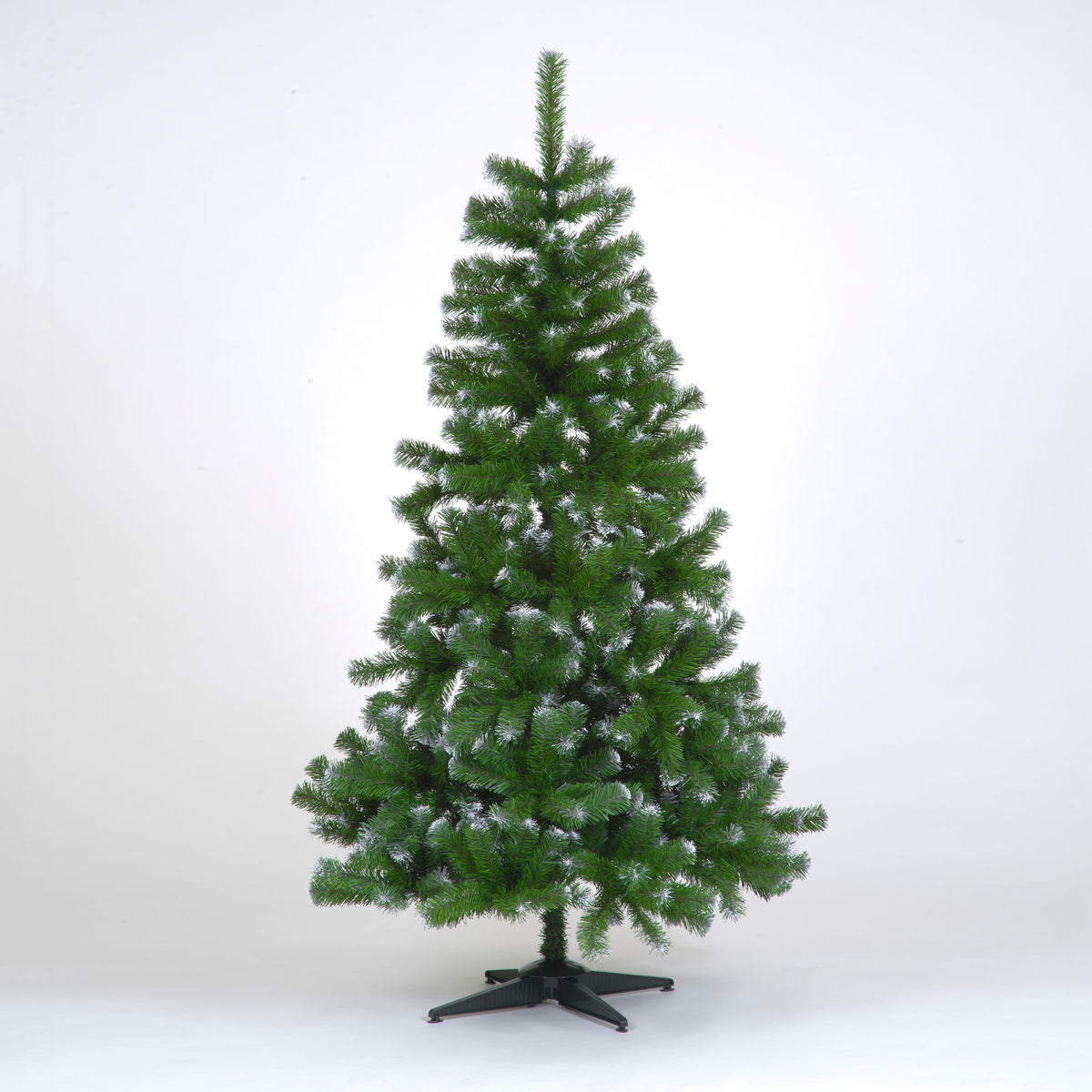 Slim Colorado Frosted Green Spruce Christmas Tree