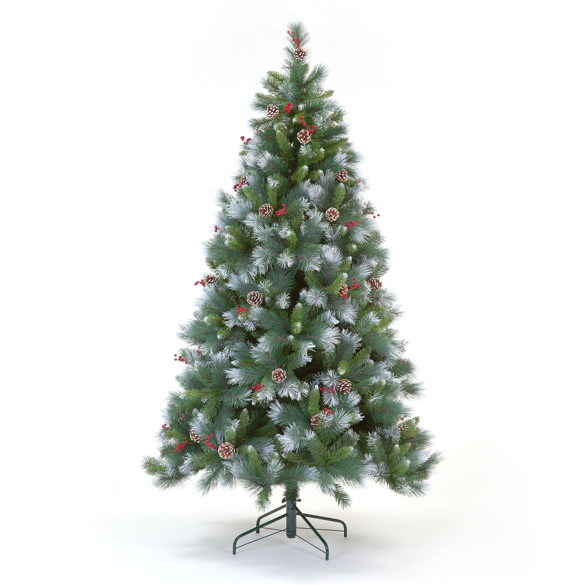 Avatika Frosted w/Cones Hooked Christmas Tree