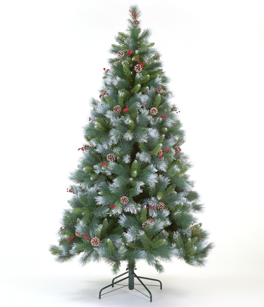Avatika Frosted w/Cones Hooked Christmas Tree