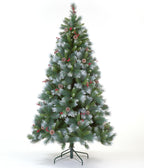 Avatika Frosted w/Cones Hooked Christmas Tree