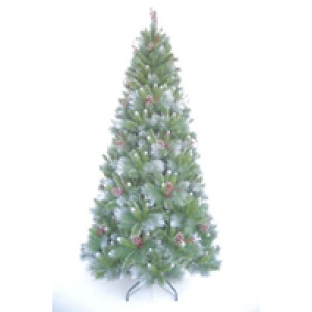 Avatika Frosted With Cones Hooked Christmas Tree