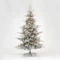 Innsbruck Fir Flocked Pre-Lit Christmas Tree