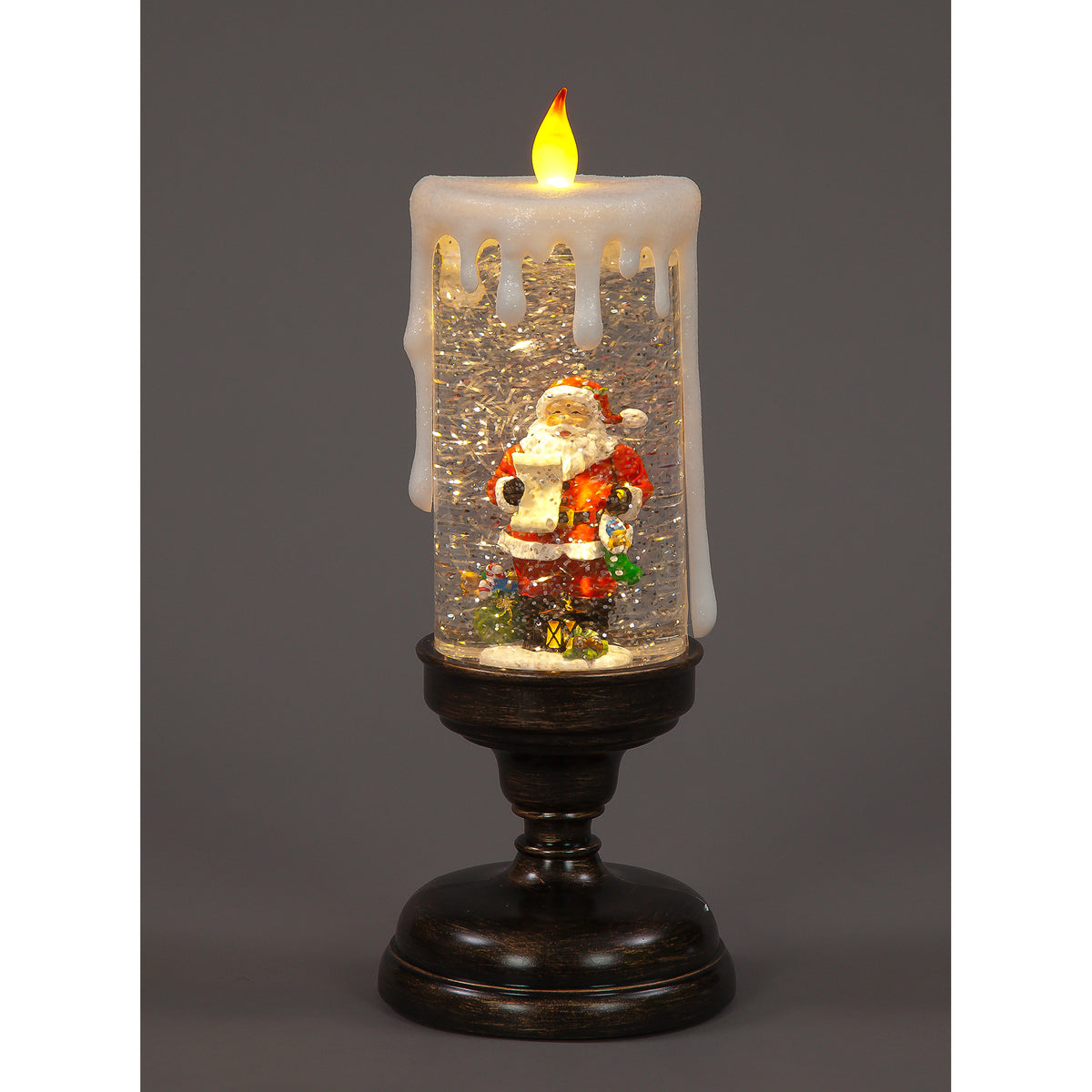 26cm Santa Water Candle with LED Light