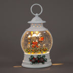 24.5cm Robin Scene Water Lantern with LED