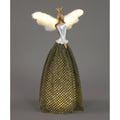49cm Green LED Angel in Long Dress