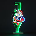 60cm Infinity Joy Sign with Santa – Cheerful Holiday Decor