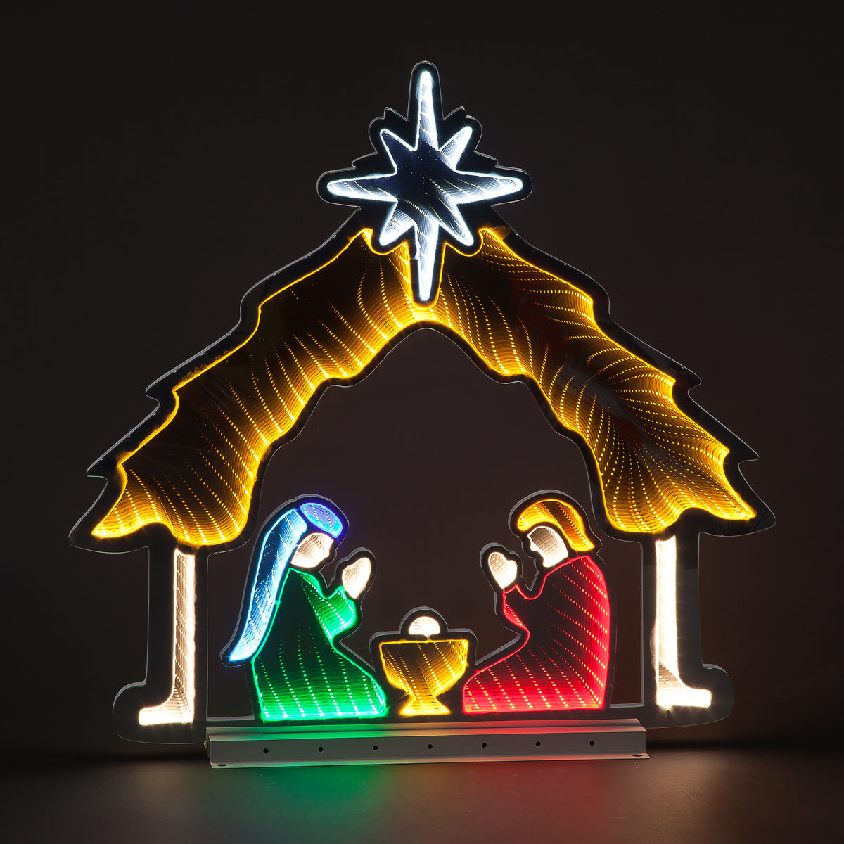 65cm Infinity Nativity Scene Outdoor Display