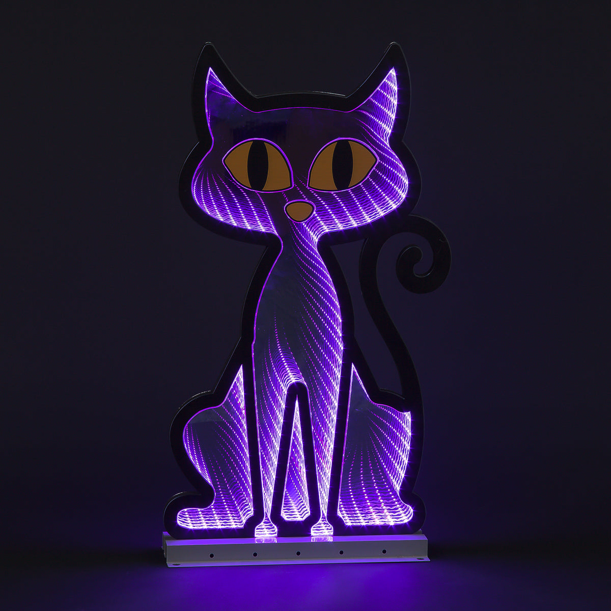 60cm Infinity Halloween Cat Decoration