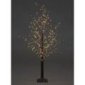 120cm Black Micro Dot Christmas Tree with 400 LEDs