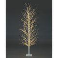 120cm White Micro Dot Christmas Tree with 400 LEDs