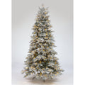 180cm Mont Blanc Flocked Tree with 350 Warm & Multi LEDs