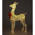 124cm Acrylic Deer with 880 Warm White LEDs