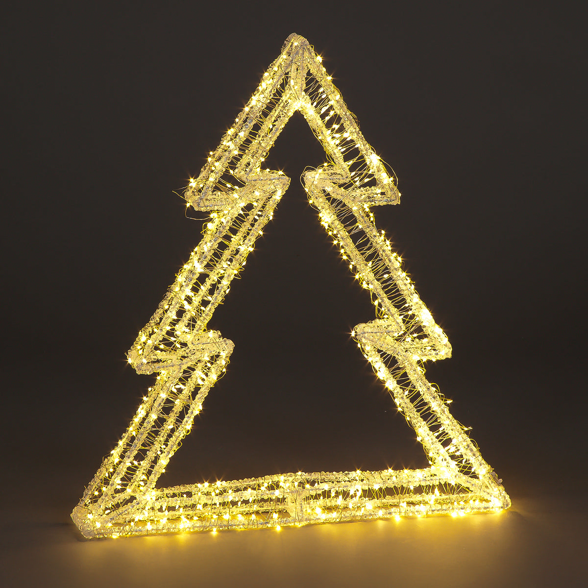 60cm Acrylic Christmas Tree with 480 White LEDs
