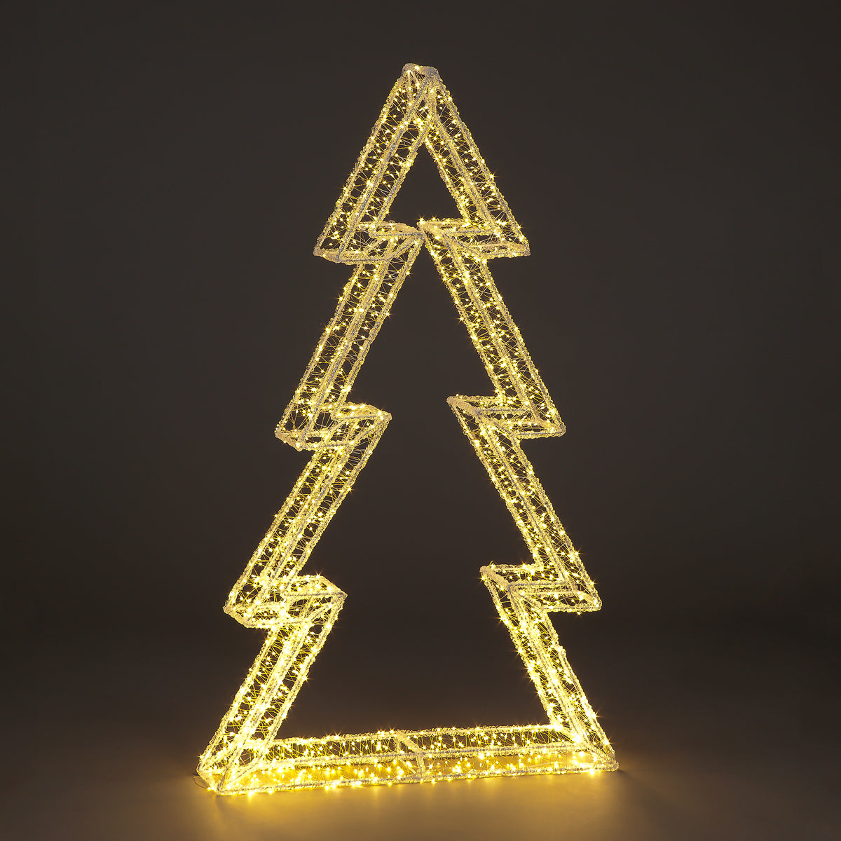 120cm Acrylic Tree with 1500 Warm White LEDs