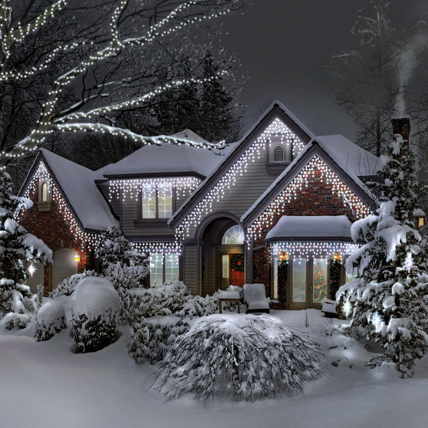 550 Multi-Function Icicle Lights for Festive Lighting