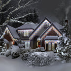 550 Multi-Function Icicle Lights for Festive Lighting