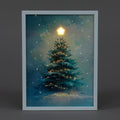 LED Wall Art Tree - 30x40cm
