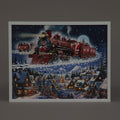 LED Wall Art - Santa Express 50x40cm