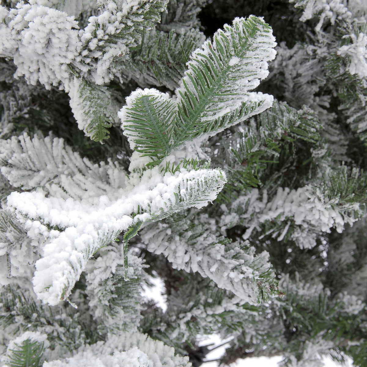 Diamond Lake Flocked PE Christmas Tree
