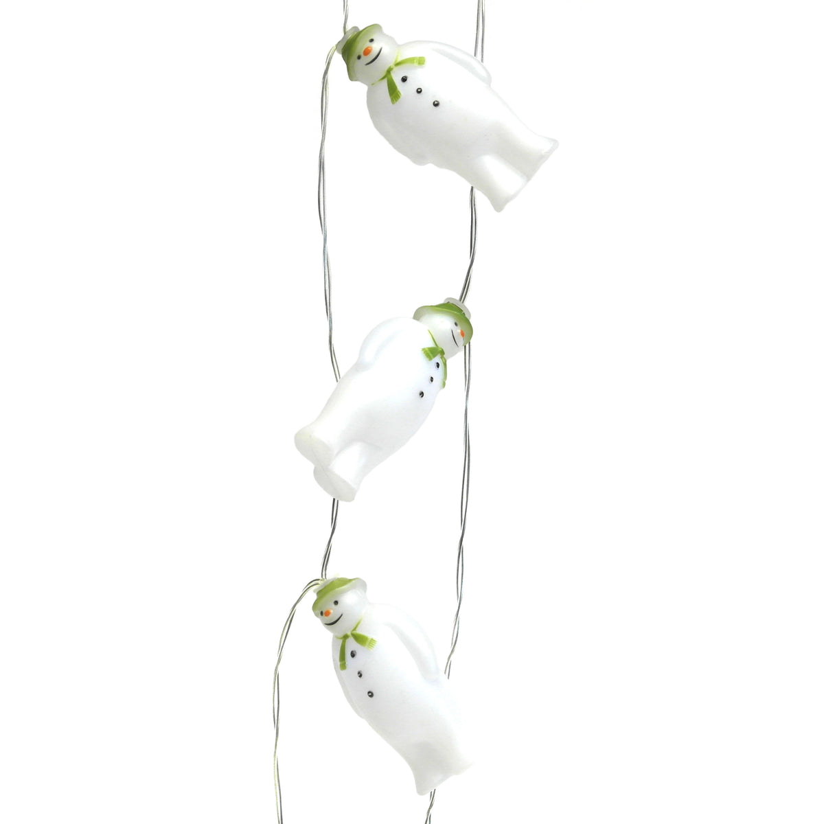 The Snowman Indoor Christmas Light String with 10 Ice White LED's