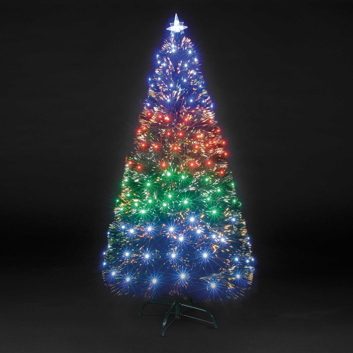 Fantasia Fibre Optic  Christmas Tree with Multi-Colour LEDs