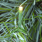 Frosted Emerald Pre-Lit Fir Hinged Christmas Tree