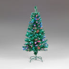 Sunburst Fibre Optic Christmas Tree