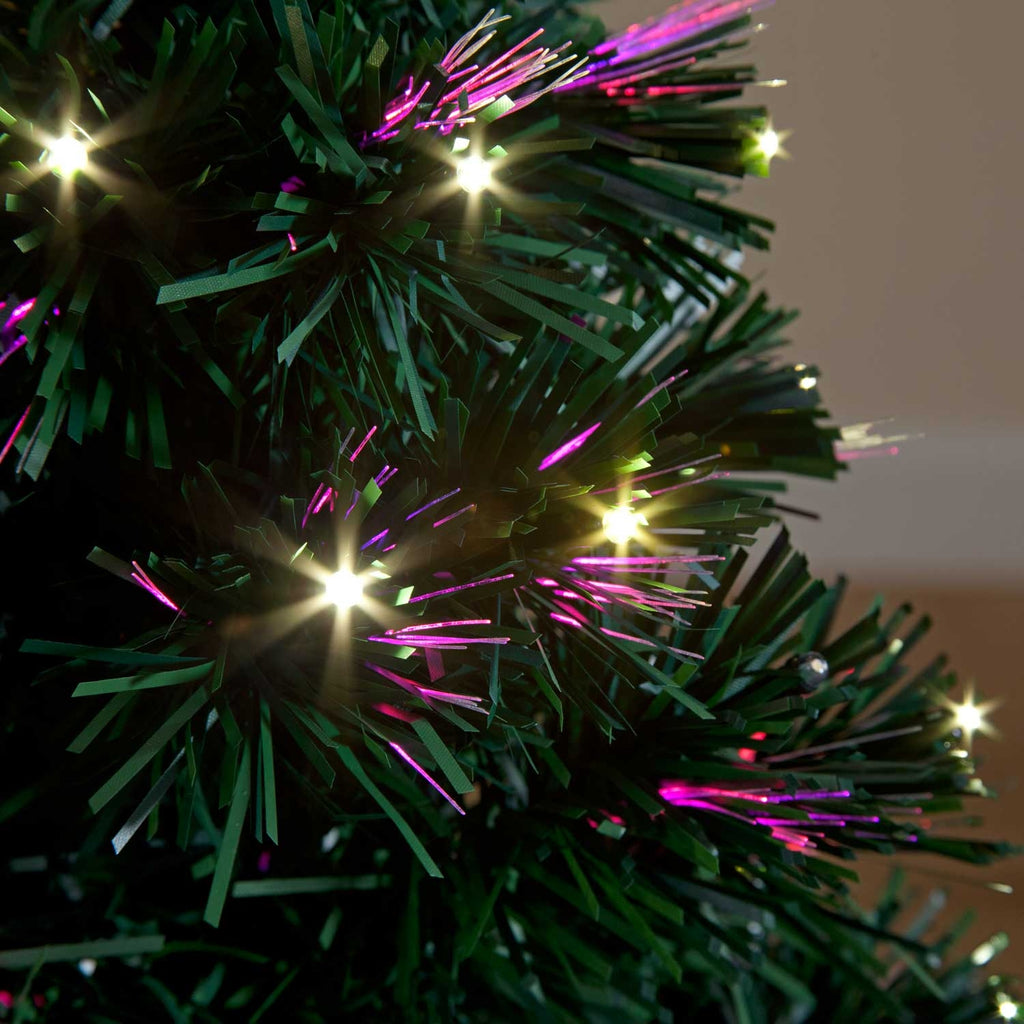 Galaxy Multi-Colour Fibre Optic Christmas Tree with LEDs