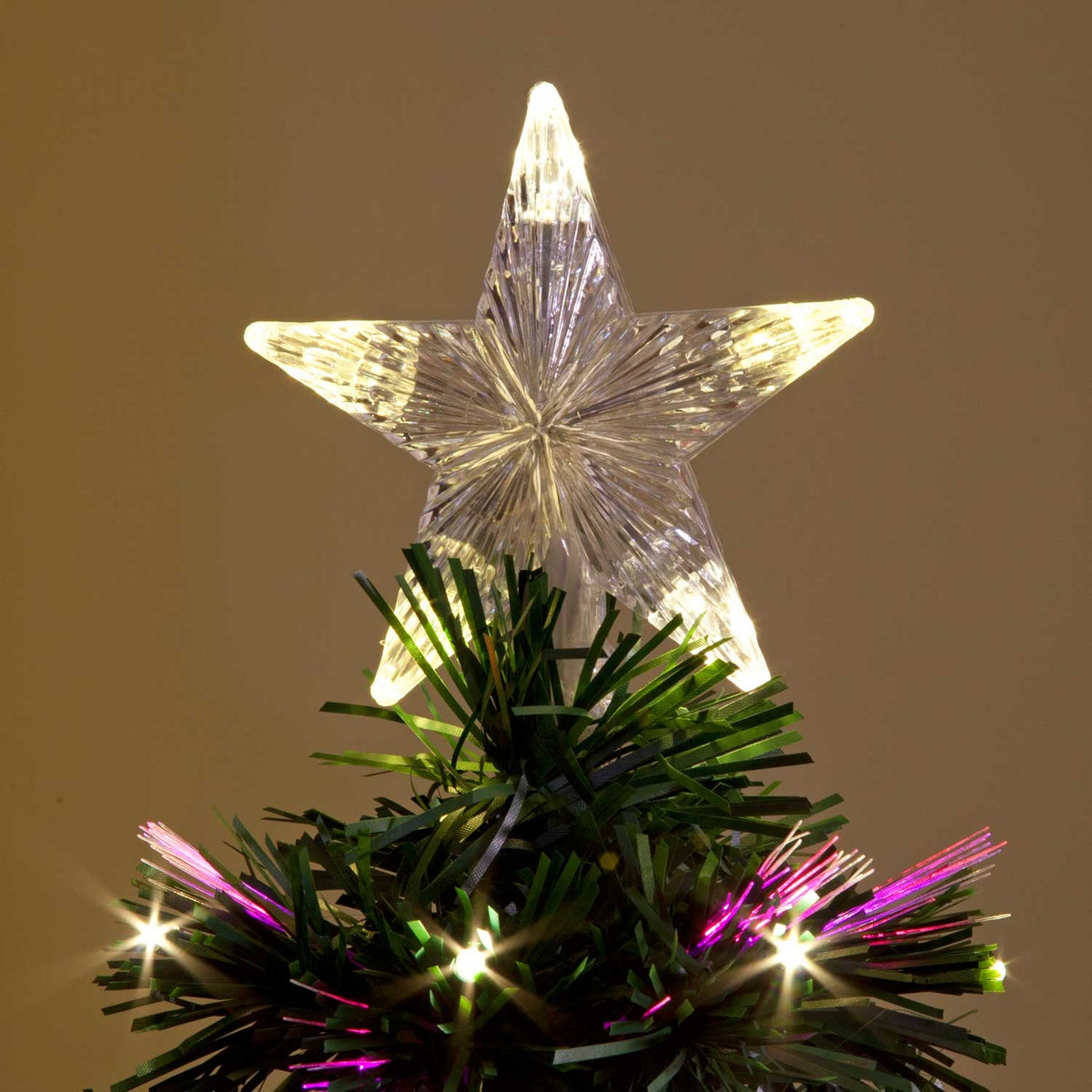 Galaxy Multi-Colour Fibre Optic Christmas Tree with LEDs