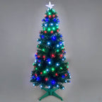 Galaxy Multi-Colour Fibre Optic Christmas Tree with LEDs