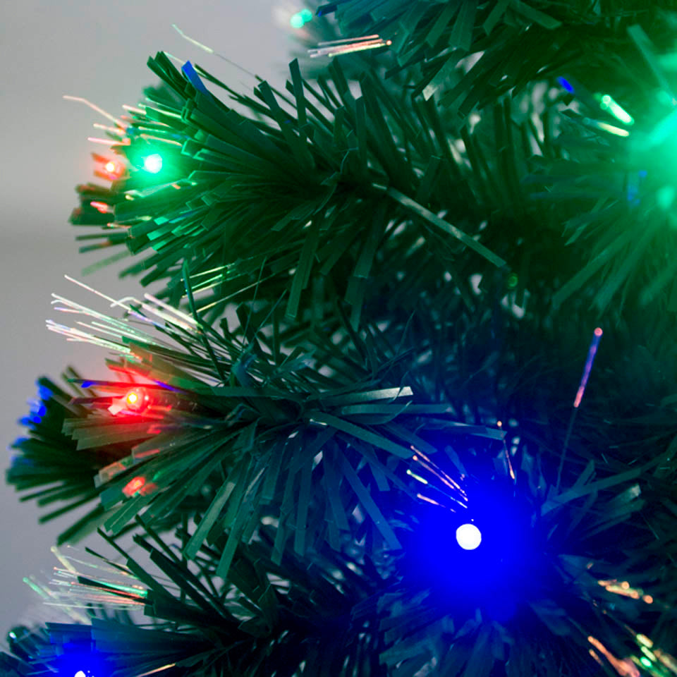 Galaxy Multi-Colour Fibre Optic Christmas Tree with LEDs