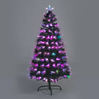 Colour Burst Multi Colour Fibre-Optic Christmas Tree