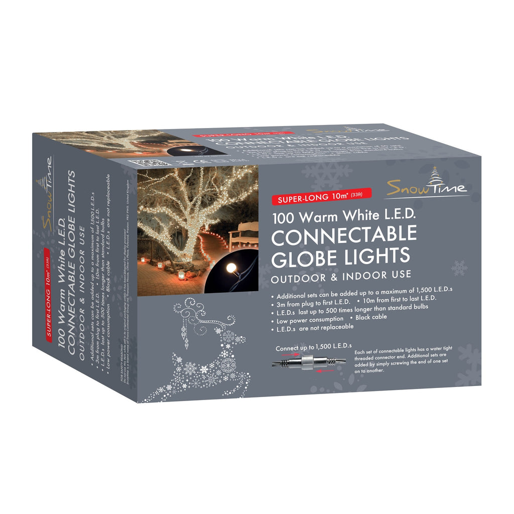 100 Connectable Globe Lights