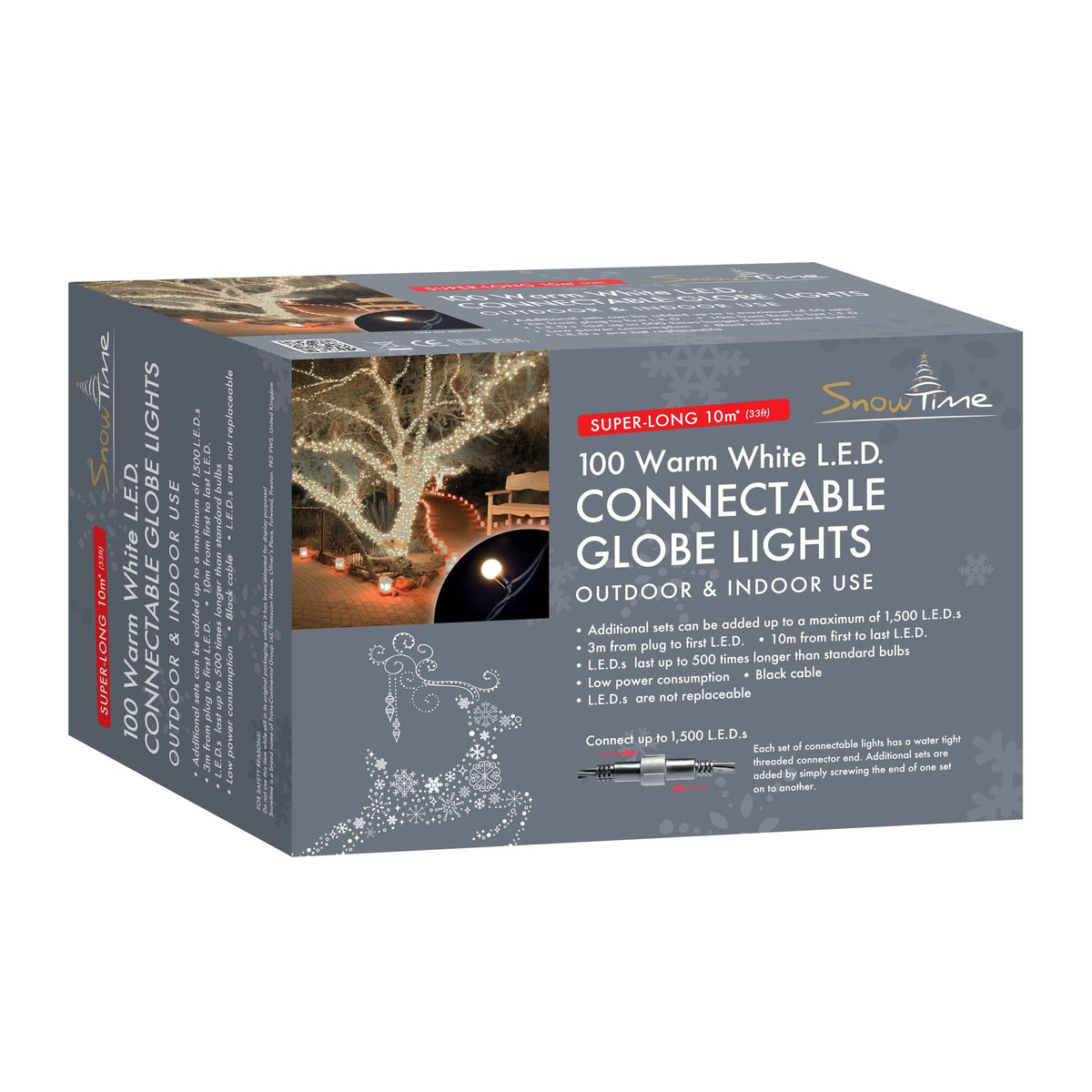 100 Connectable Globe Lights