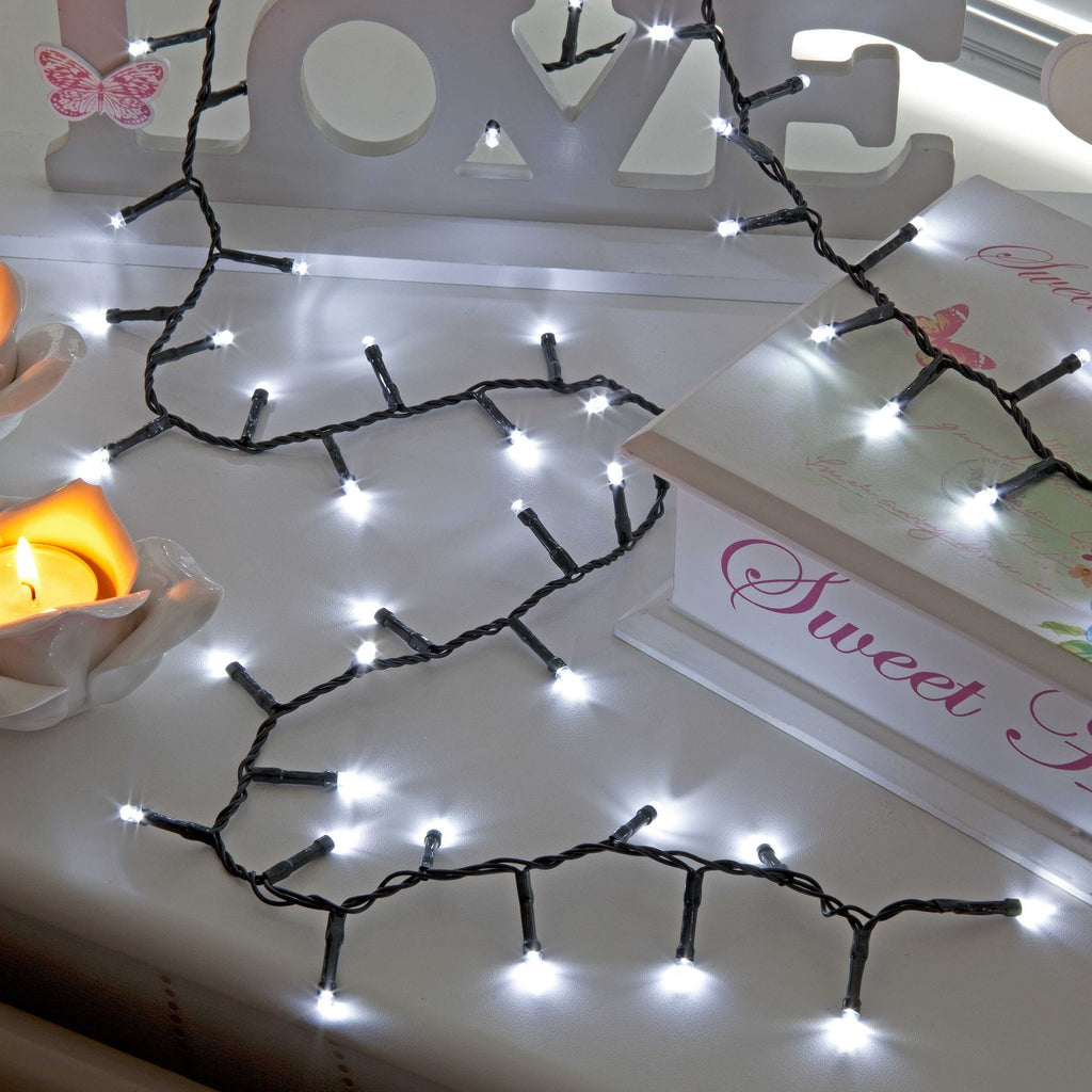 1000 LED Compact Lights With Timer