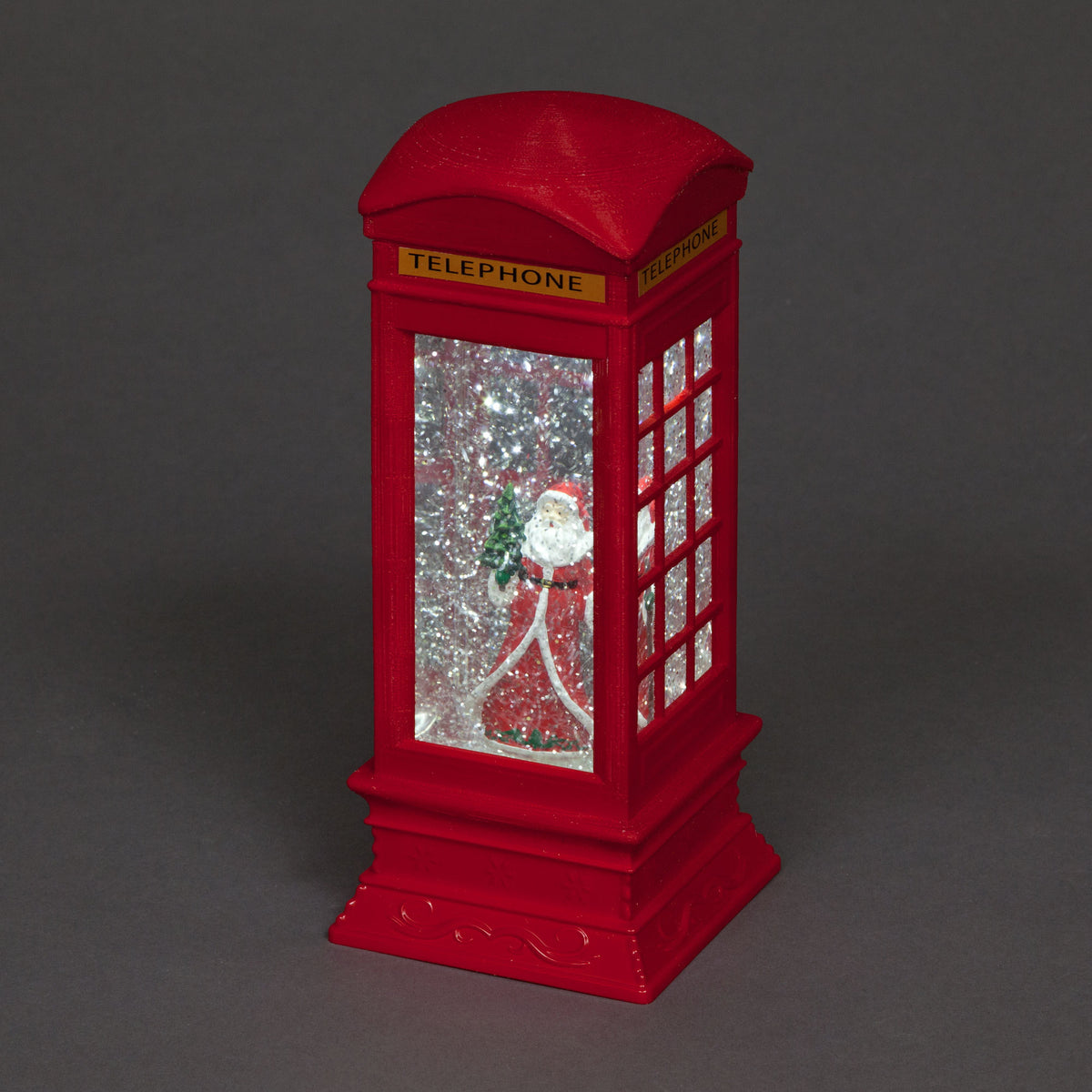 Battery Operated Glitter Water Spinner Decoration