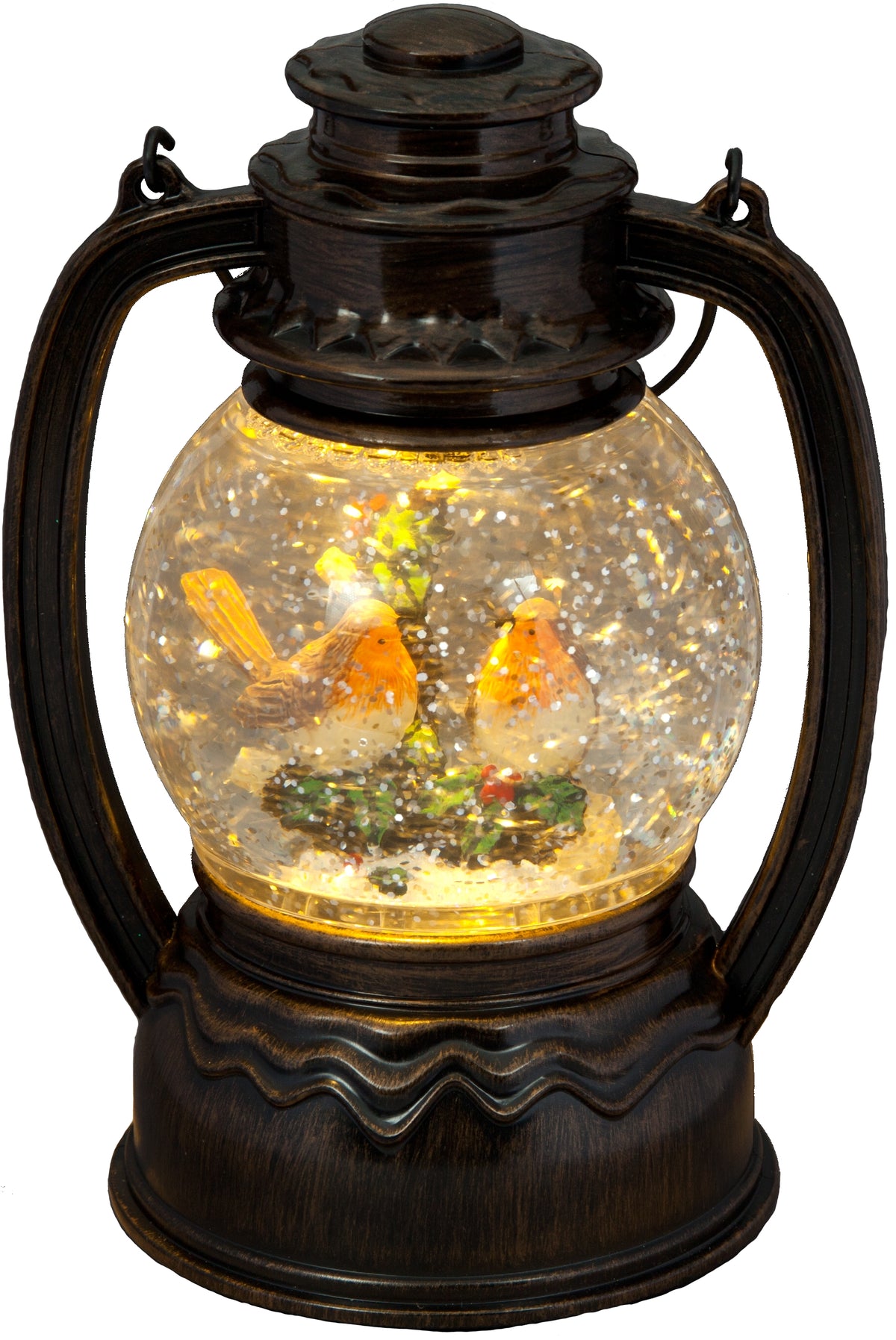 Battery Operated Glitter Water Spinner Decoration