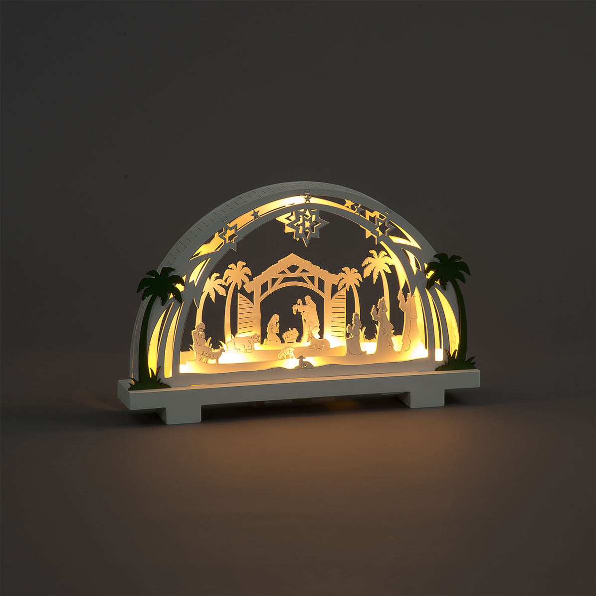 20cm Wooden Nativity Arch