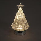 Battery Operated 23cm LED Christmas Tree With Water Colour Change