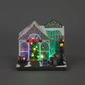 20cm Musical Christmas Greenhouse Decor