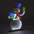 56cm Infinity Standing Snowman Christmas Decoration