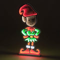 60cm Infinity Elf w/Red Boots and Metal Base Outdoor Christmas Decoration