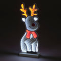 40cm Infinity Standing Cute Reindeer w/Metal Base Outdoor Christmas Decoration